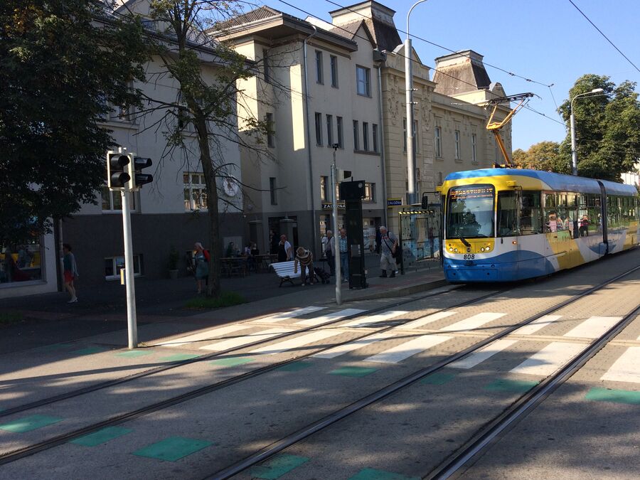 Dostupnosť budovy Athrium mestskou dopravou